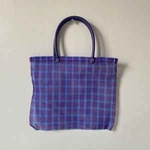 Vintage Plaid Purse